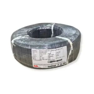 RR Kabel Ratnaflex-M 4Cx0.5 sq mm multicore circular PVC insulated and sheathed cable, black, 100m coil