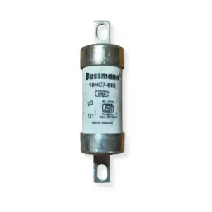Eaton Bussmann 10H07-660 10A 690V BS88 Class gG bolted low voltage fuse link for switchgear, motor control centres, and distribution boards