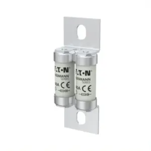 Eaton Bussmann 140FEE 140A 690V AC Class aR high-speed double barrel BS88 semiconductor fuse for protection of VFDs, DC drives, and power electronic systems