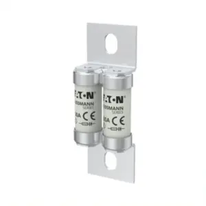 Eaton Bussmann 160FEE 160A 690V AC Class aR high-speed double barrel BS88 semiconductor fuse for protection of thyristors, IGBTs, VFDs, and industrial power electronics