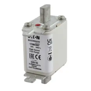 Eaton Bussmann 170M2697 High Speed Square Body Fuse - 50A 690VAC Class gR - Available at Shansen Enterprises Coimbatore