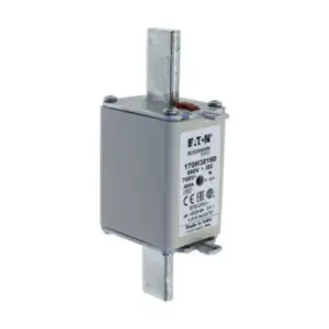 Eaton Bussmann 170M3819D 400A semiconductor fuse 690V AC 200kA Class aR DIN 43620 for DC drives VFDs soft starters rectifiers