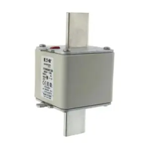 Eaton Bussmann 170M6813D high speed square body semiconductor fuse rated 900A 690V AC with DIN 3 knife blade contacts and dual fuse indicator