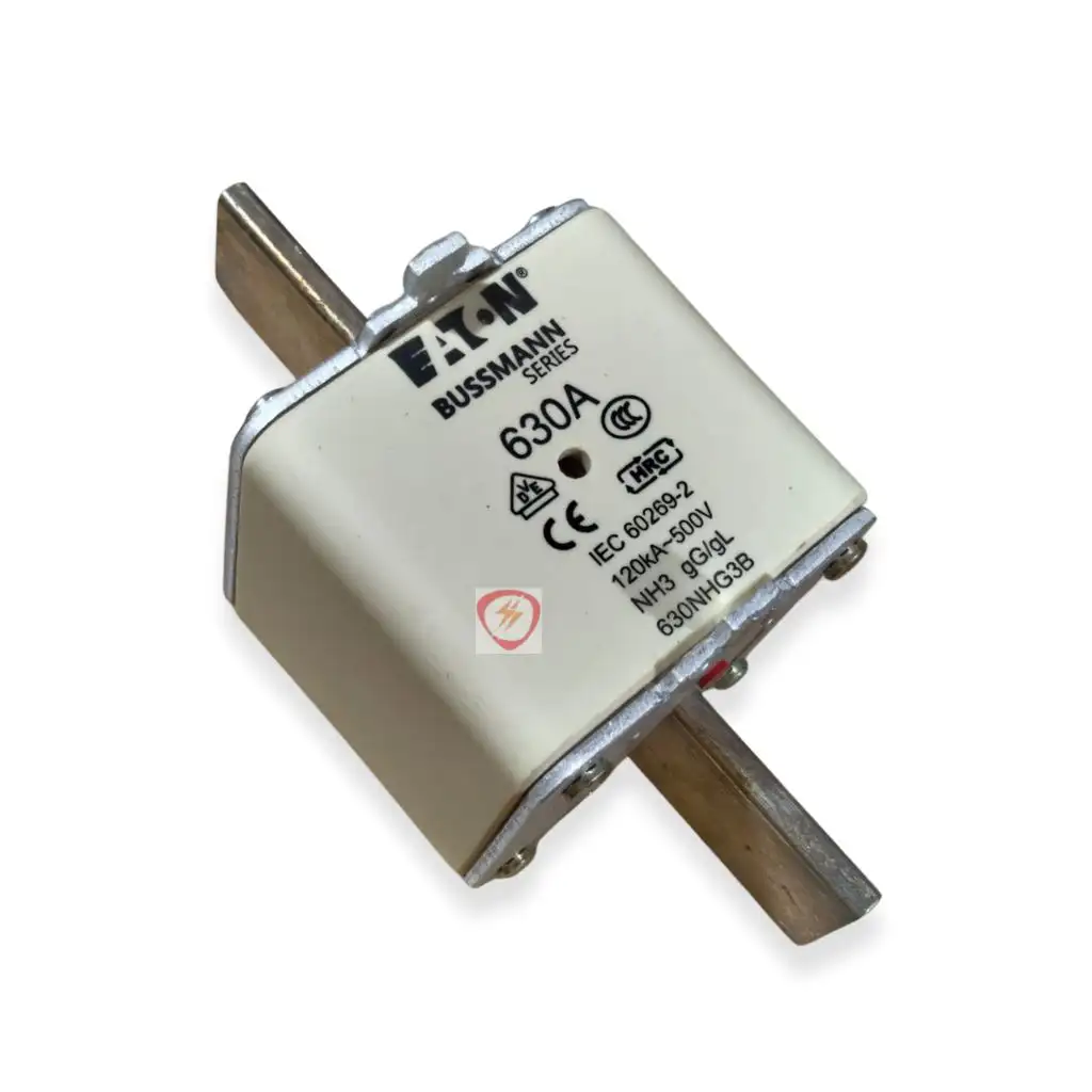 Eaton Bussmann Series 630NHG3B 630A HRC NH3 gG/gL fuse supplied by Shansen Enterprises, authorized channel partner