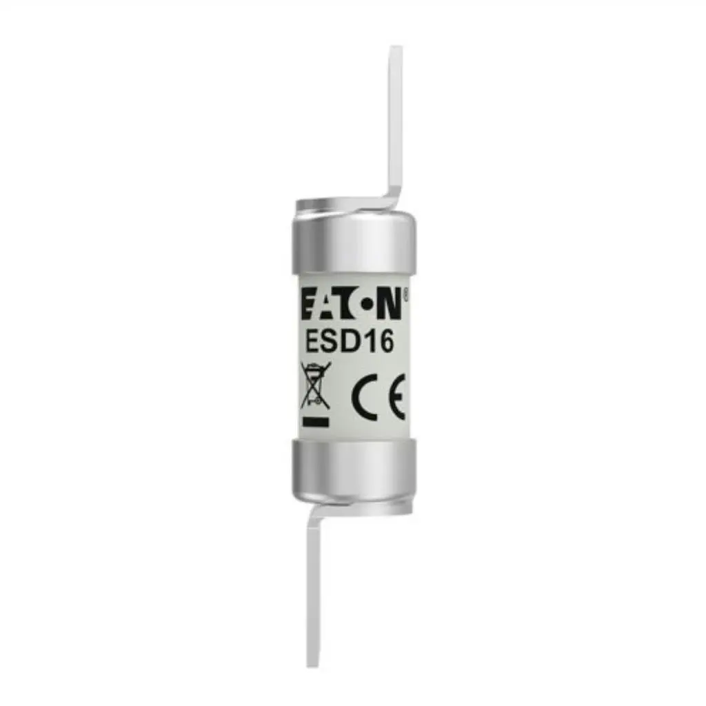 Eaton Bussmann ESD16 16A BS88 Part 2 clip-on fuse link 550V AC 80kA breaking capacity for LV switchgear and motor control centres
