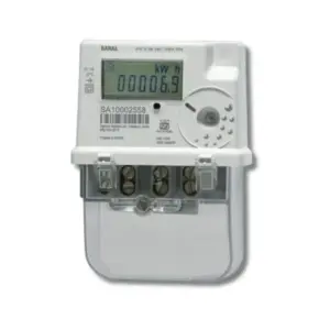 Secure Meters Saral Single Phase Energy Meter - 240V 10-60A Class 1.0 LCD - Available at Shansen Enterprises