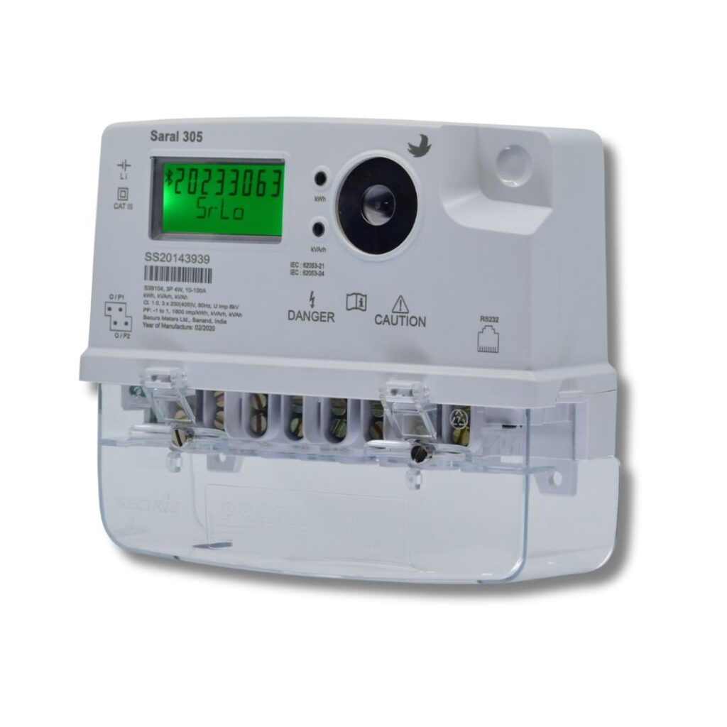 secure-three-phase-direct-connected-meter-saral-305